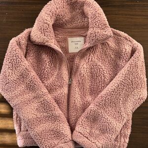 Abercrombie Kids Blush Sherpa Jacket